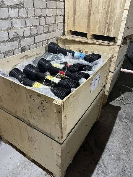 Карданний вал 6х8/80 см трубний хрестовина 23,8х61,25 2391337826 фото