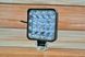 ФАРА LED КВАДРАТНА 48W 6000K (16 ДИОДІВ) (8.5СМ Х 8.5СМ Х 1.5СМ) MINI 2495519451 фото 1