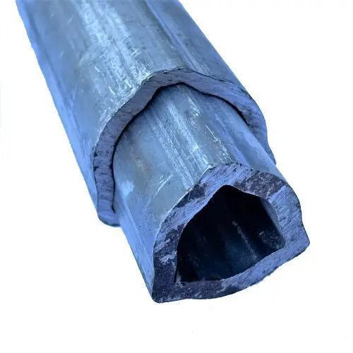 Труба тригранна Т50Н зовнішня 51,5*3 L = 10 см 2402427029 фото